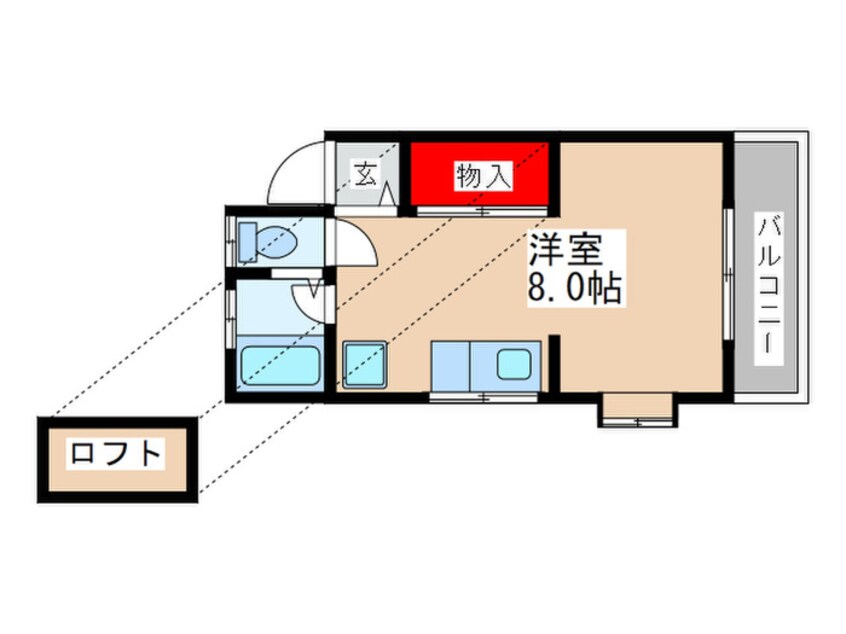 間取図 スカイマンション