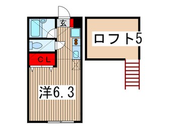 間取図 Ｓコ－ト美原