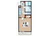 リブリ・villa mmcⅢ 1Kの間取り