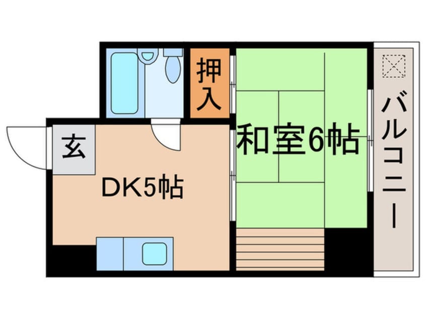 間取図 ポムサンセイドビル