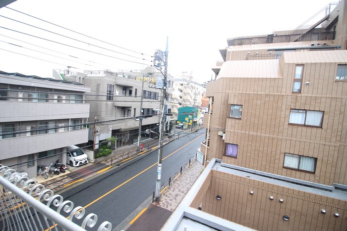 室内からの展望 豊島園コーポ