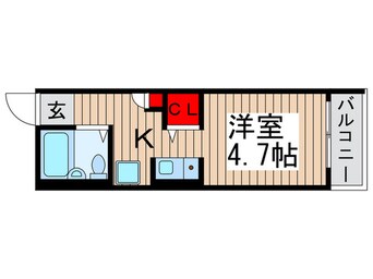 間取図 ADIK谷在家