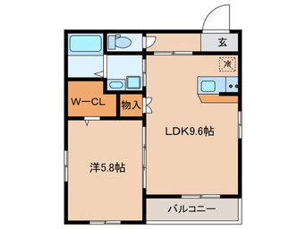 間取図 ＲＩＣＯＨＯＵＳＥ小杉御殿町