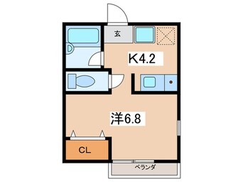 間取図 ブリックコ－ト