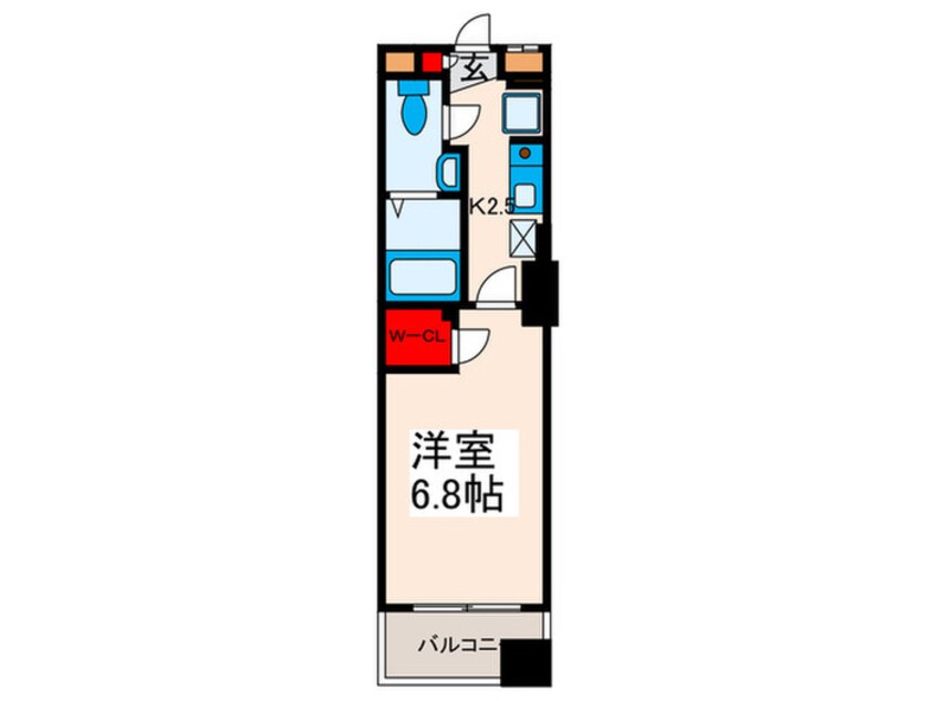 間取図 リステ－ジＶＩＳＴＡ(707)