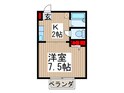 ワンル－ムＳ－３の間取図