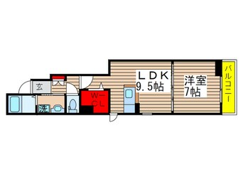 間取図 ブリーズ・Ｋ　壱番館