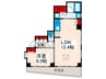 Ｔ－ｆｌａｔ 1LDKの間取り