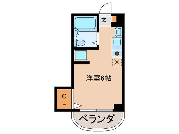 間取り図 メビウス中和泉