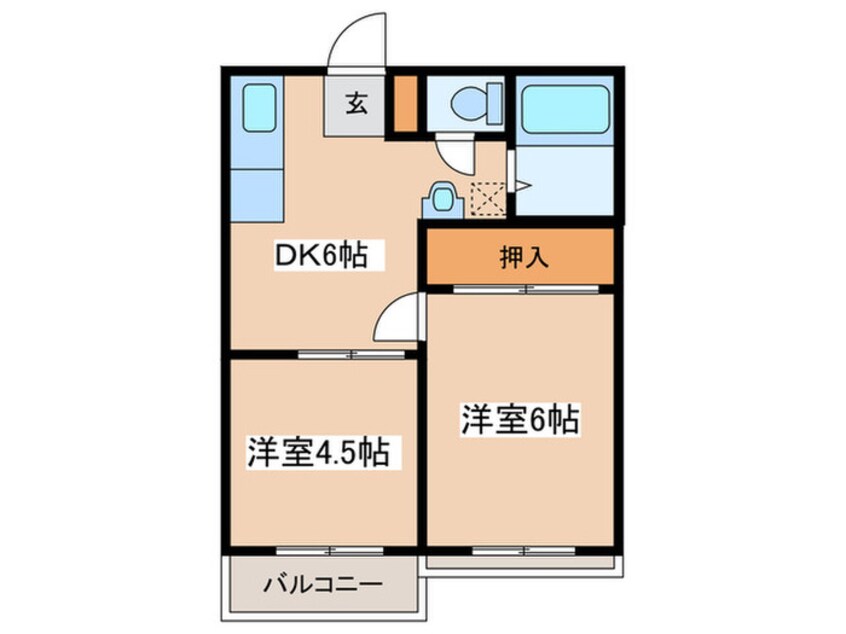 間取図 メゾン林間