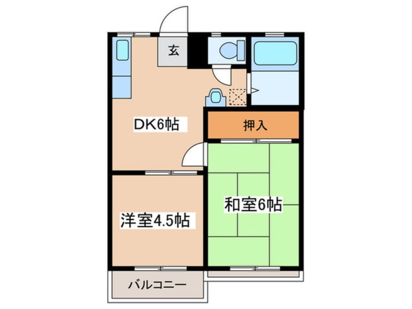 間取図 メゾン林間
