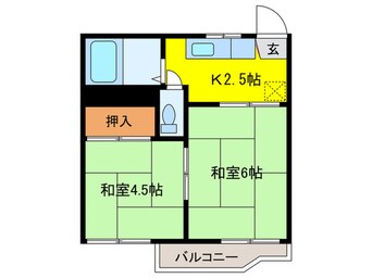 間取図 Mハイツ