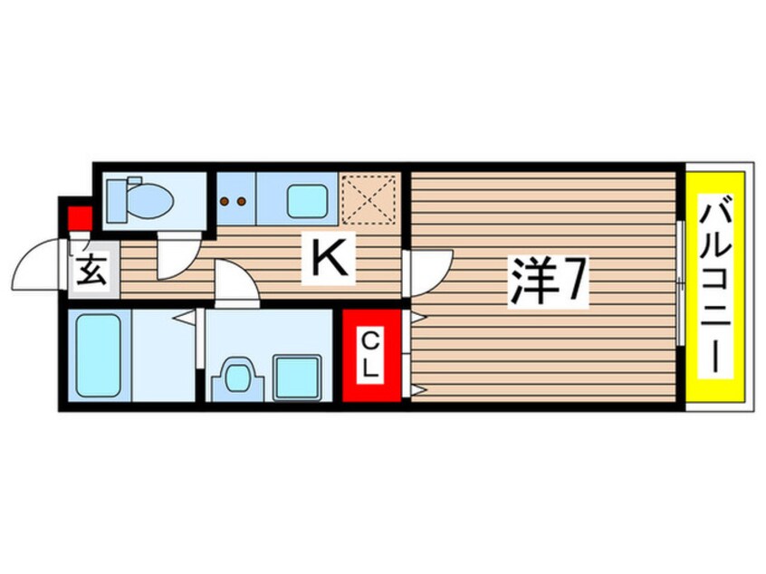 間取図 G-HILLS椿森