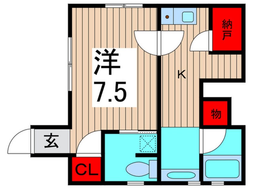 間取図 アパートメントリブラ