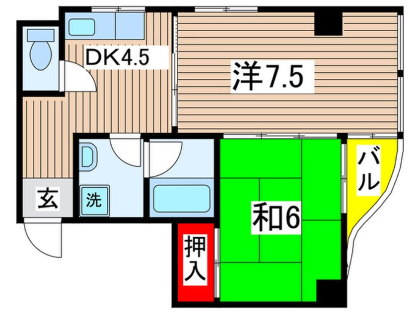 間取図 シルバ－スティック