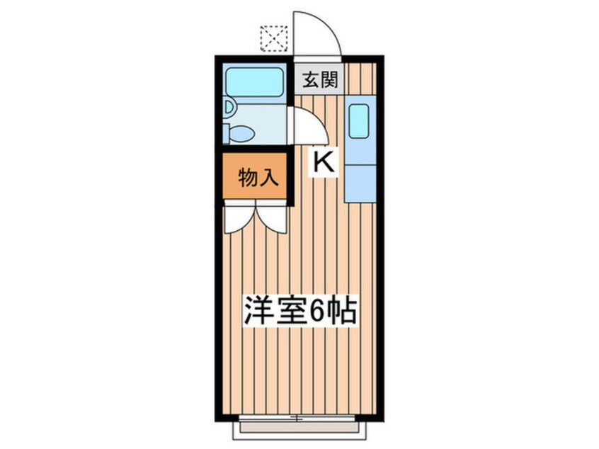 間取図 コンフォート府中