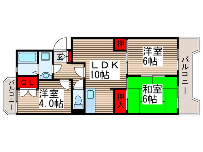 間取図 ストークマンション