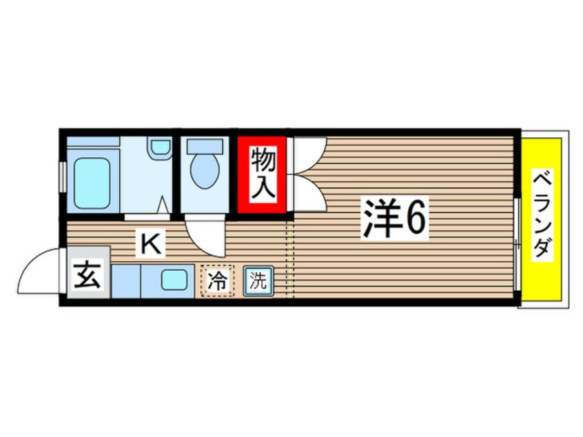 間取図 ハイムサンフラワ－