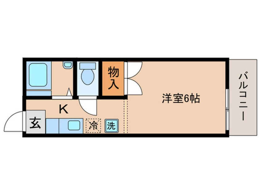 間取図 ハイムサンフラワ－