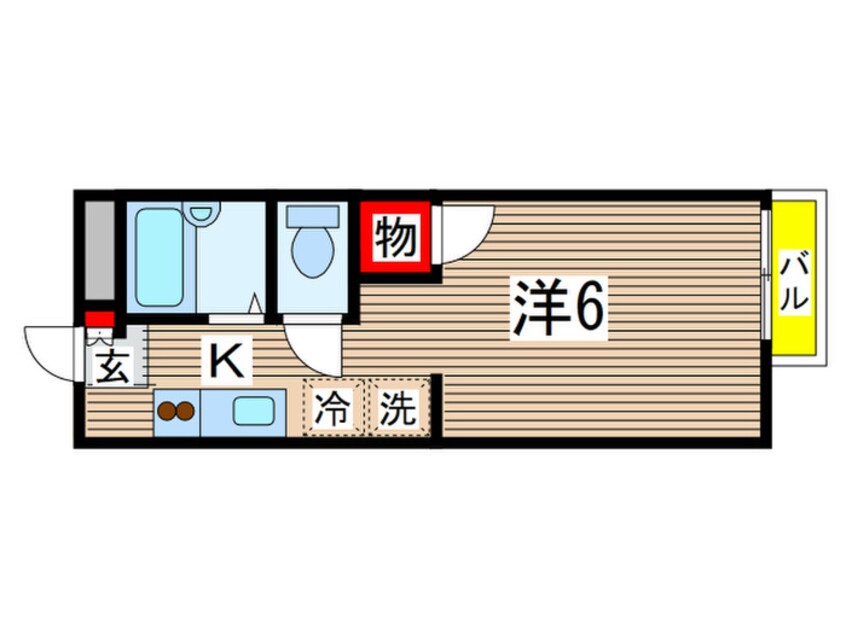 間取図 ハイムサンフラワ－