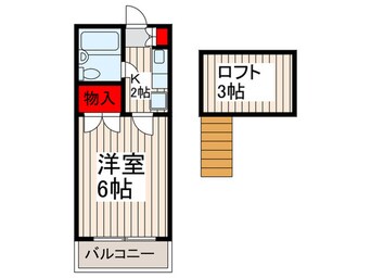 間取図 コーポ橋本