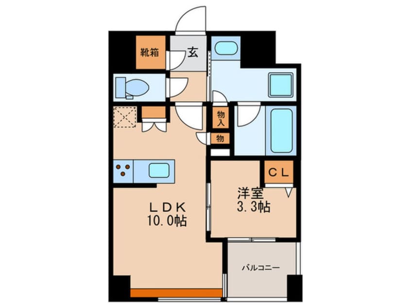 間取図 グランカーサ文京千石