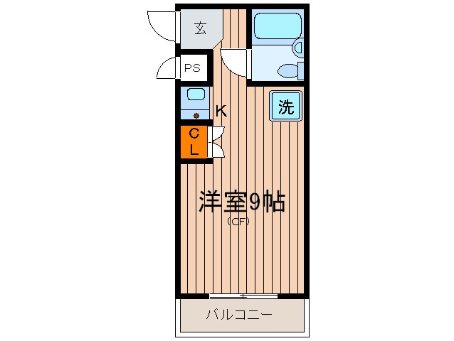 間取り図 オ－バン・パレ
