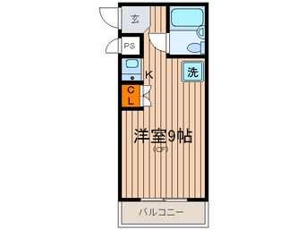 間取図 オ－バン・パレ