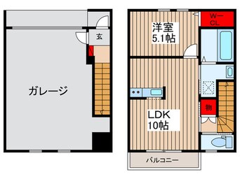 間取図 GR-TANA（B棟）