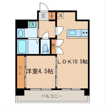 間取図 クレール三軒茶屋