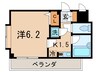 菱和パレス田園調布東（６０６） 1Kの間取り