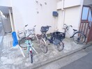 駐輪場 柳原マンション