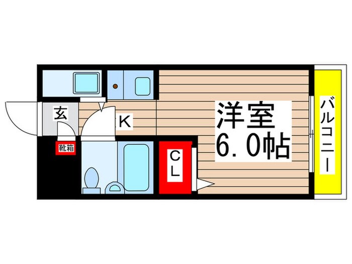 間取り図 ｱﾋﾟｽﾋｶﾞｼﾌﾅﾊﾞｼ