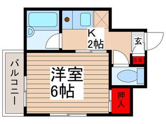 間取図 メゾンひまわり