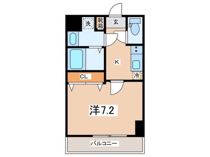 間取図 ＬＯＣ‘Ｓ　ＫＩＫＵＮＡ
