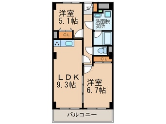 間取図 ハイツ竹早