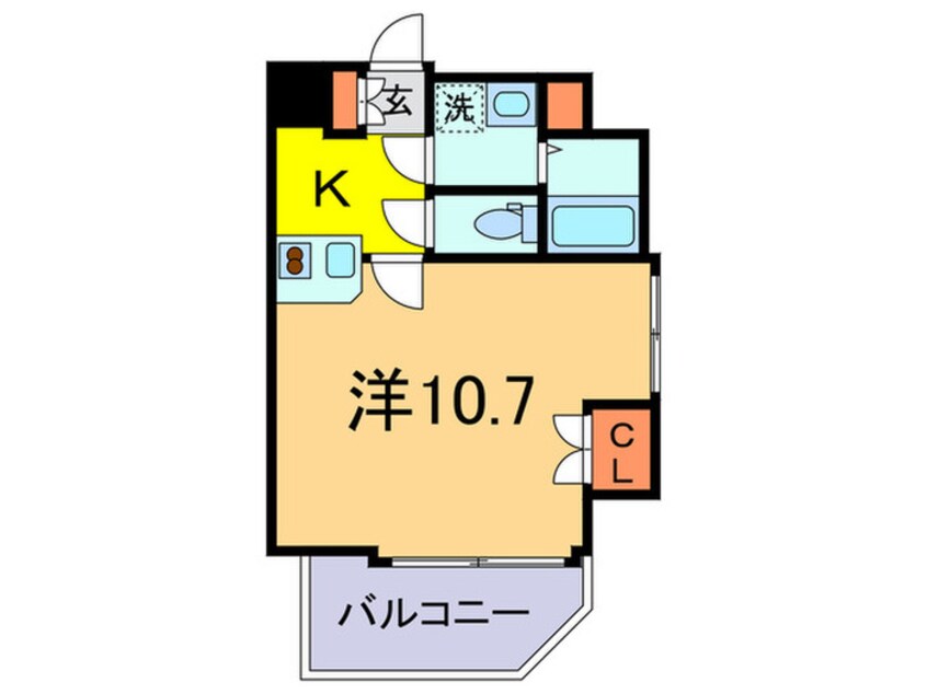 間取図 クレア－ル巣鴨