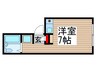 メゾンソニア 1Rの間取り