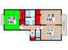 サンハイム 2DKの間取り