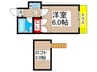 ＨＥＳＴＩＡ２番館 1Kの間取り