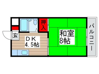 間取図 三田ハイツ