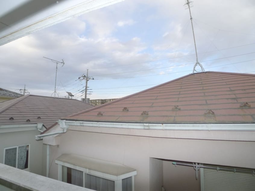 室内からの展望 三田ハイツ