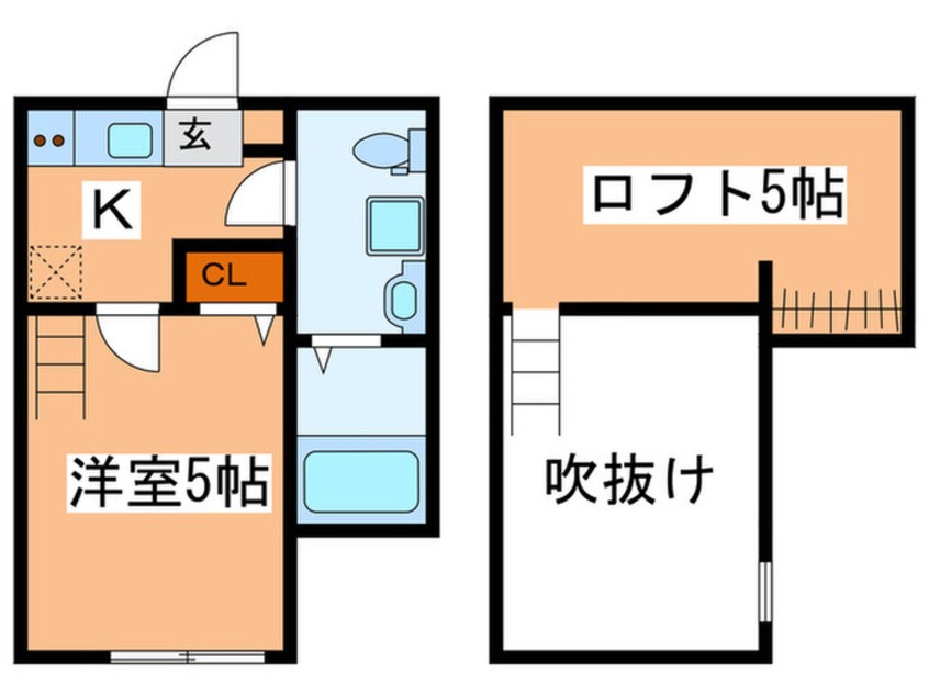 間取図 ワンズアヴェニール淵野辺