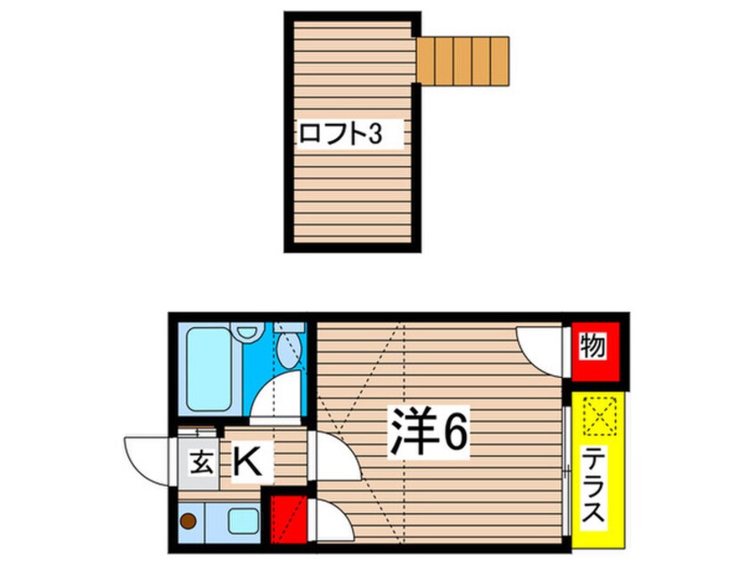 間取図 ＨＥＳＴＩＡ１番館