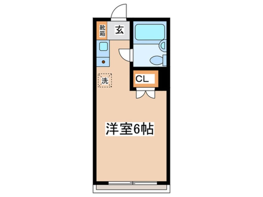 間取図 ライール松原