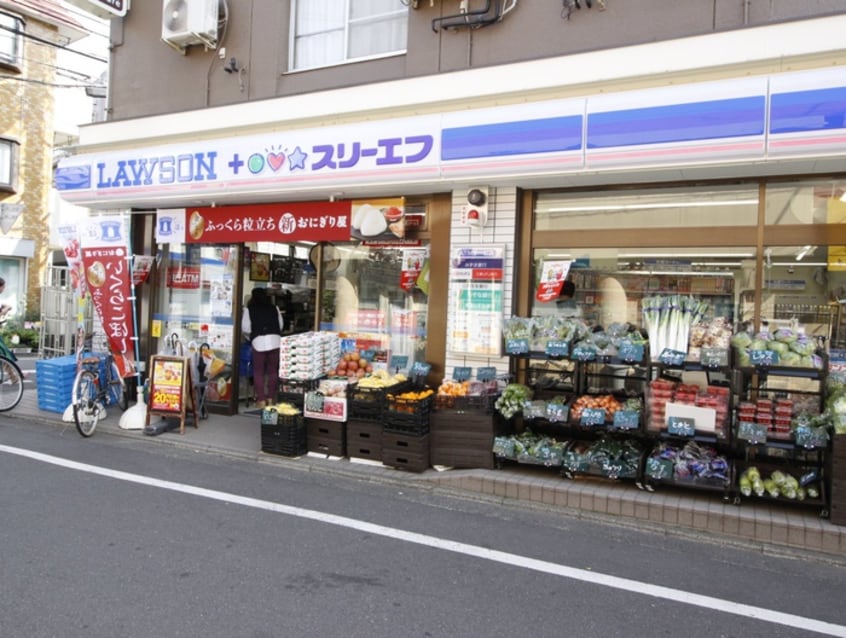 ローソン・スリーエフ 東松原駅前店(コンビニ)まで287m ライール松原