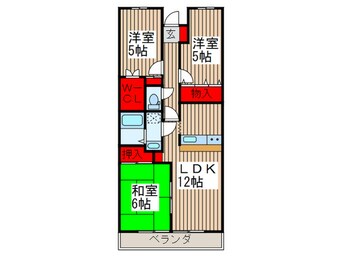 間取図 ベルフォーレ上尾