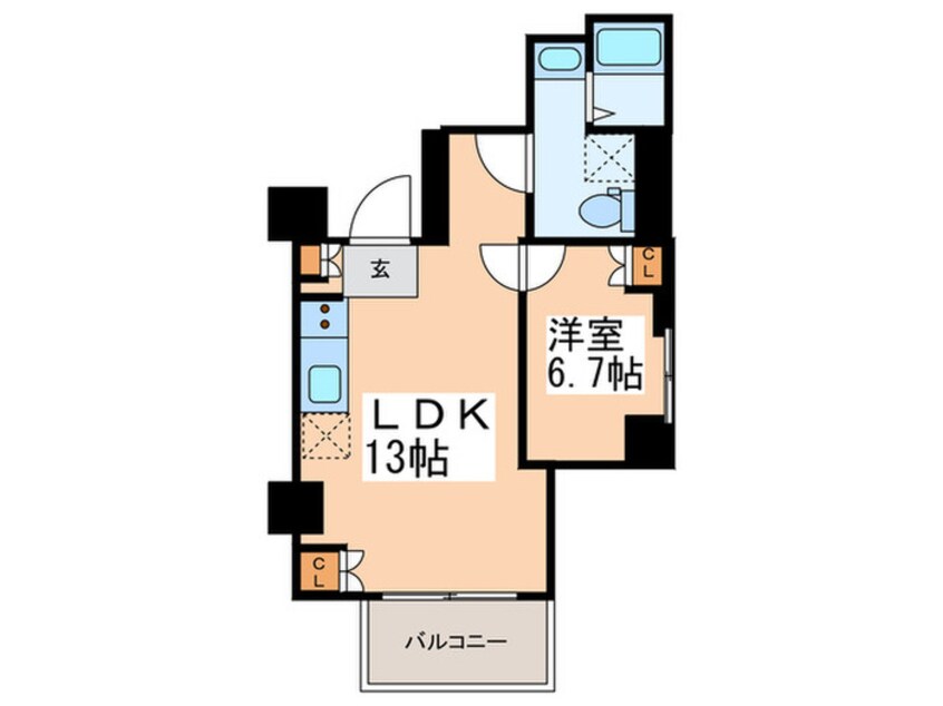 間取図 Bel Canto 浅草蔵前