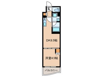 間取図 ハーモニーレジデンス新宿河田町