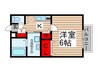 アム－ル小金ＪＭ　ｈｉｌｌｓ 1Kの間取り